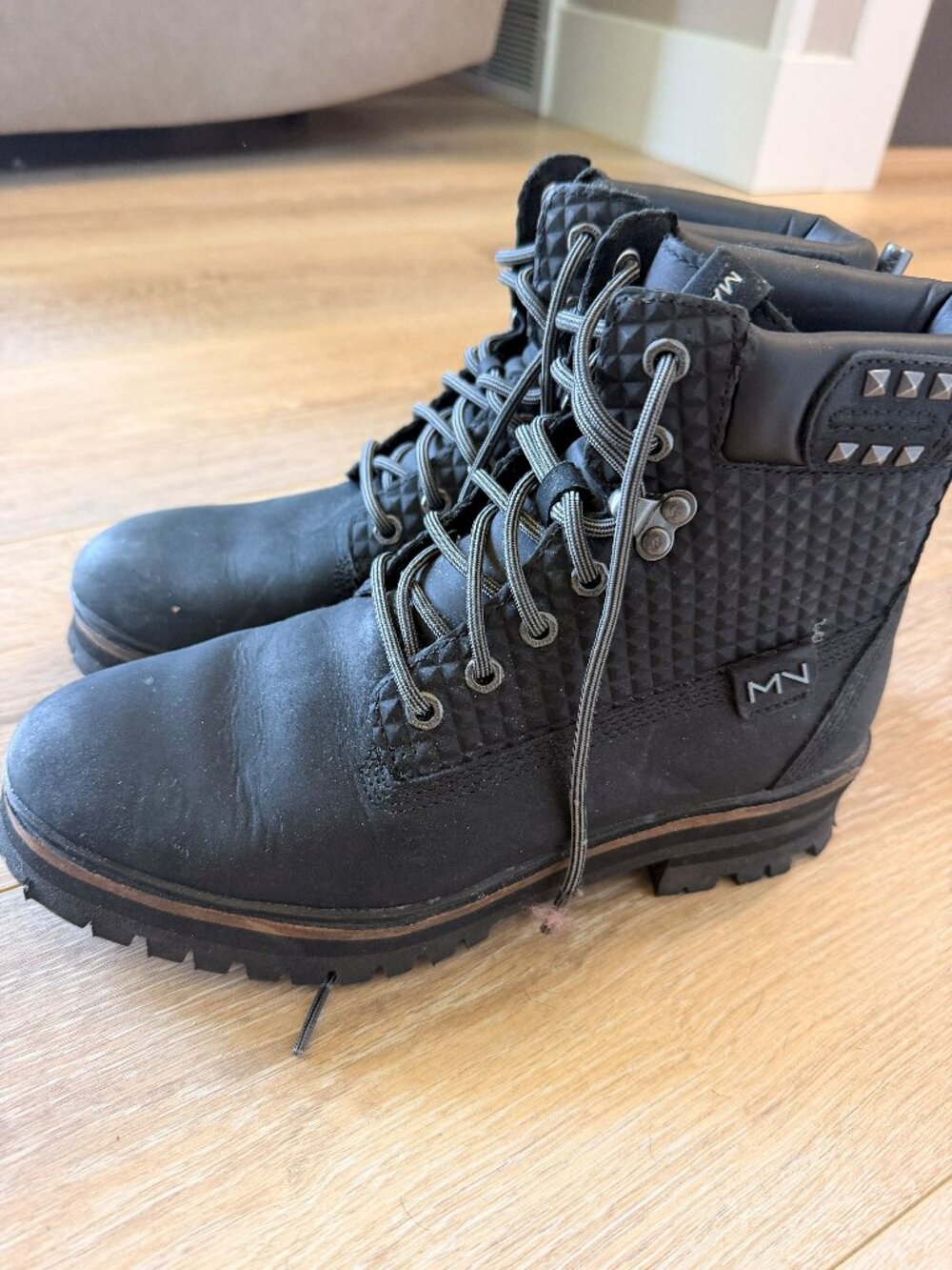 MarkNason 71/2 size Black Boots